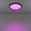 Illuminazione Eglo 6-Z Plafoniera LED Nero, Cambia colore