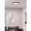 Illuminazione Eglo 6-Z Plafoniera LED Nero, Cambia colore