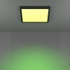 Illuminazione Eglo 6-Z Plafoniera LED Nero, Cambia colore