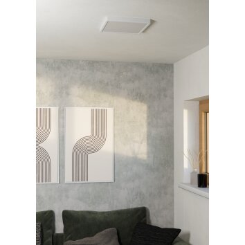 Illuminazione Eglo 6-Z Plafoniera LED Bianco, Cambia colore