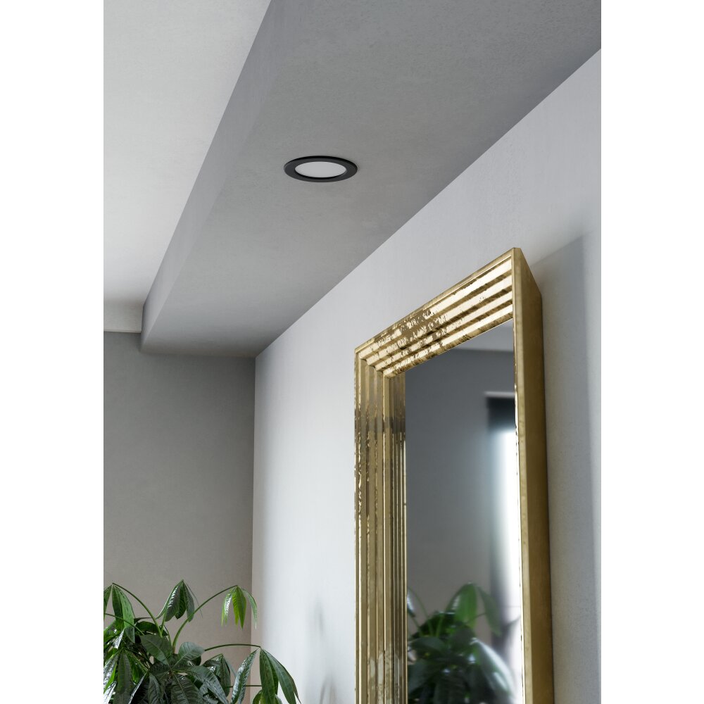 Illuminazione Eglo 6-Z Lampada da incasso LED Nero, Cambia colore main product photo