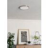 Illuminazione Eglo 6-Z Plafoniera, Applique LED Nichel opaco, Cambia colore