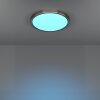 Illuminazione Eglo 6-Z Plafoniera, Applique LED Nichel opaco, Cambia colore