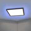 Illuminazione Eglo ROVITO-Z Plafoniera LED Nero, Cambia colore