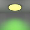 Illuminazione Eglo 6-Z Plafoniera, Applique LED Nichel opaco, Cambia colore