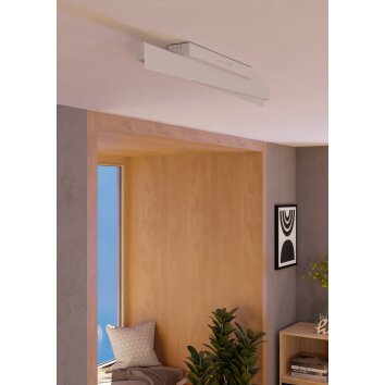 Illuminazione Eglo BOLOGNANO-Z Plafoniera LED Grigio, Cambia colore