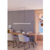 Illuminazione Eglo BOLOGNANO-Z Lampadario a sospensione LED Grigio, Cambia colore