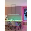 Illuminazione Eglo BOLOGNANO-Z Lampadario a sospensione LED Grigio, Cambia colore