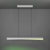 Illuminazione Eglo BOLOGNANO-Z Lampadario a sospensione LED Grigio, Cambia colore