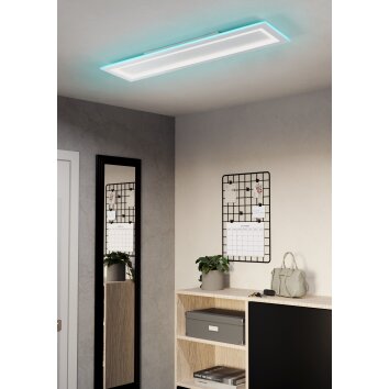 Illuminazione Eglo PADROGIANO-Z Plafoniera LED Bianco, Cambia colore