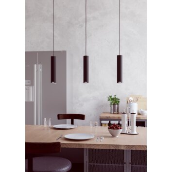 Illuminazione Eglo BALAMORTA-Z Lampadario a sospensione LED Nero, Cambia colore