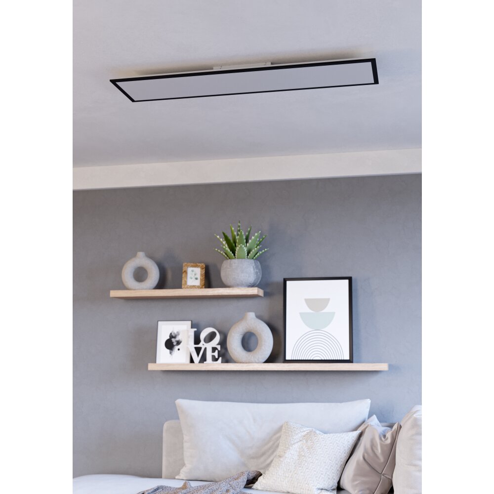 Illuminazione Eglo MORADILLO-Z Plafoniera LED Nero, Cambia colore main product photo