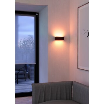 Illuminazione Eglo SANIA-Z Applique LED Nero, Cambia colore Illuminazione Eglo SANIA-Z Applique LED Nero, Cambia colore