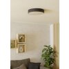 Illuminazione Eglo GALLIZZI-Z Plafoniera LED Nero, Cambia colore