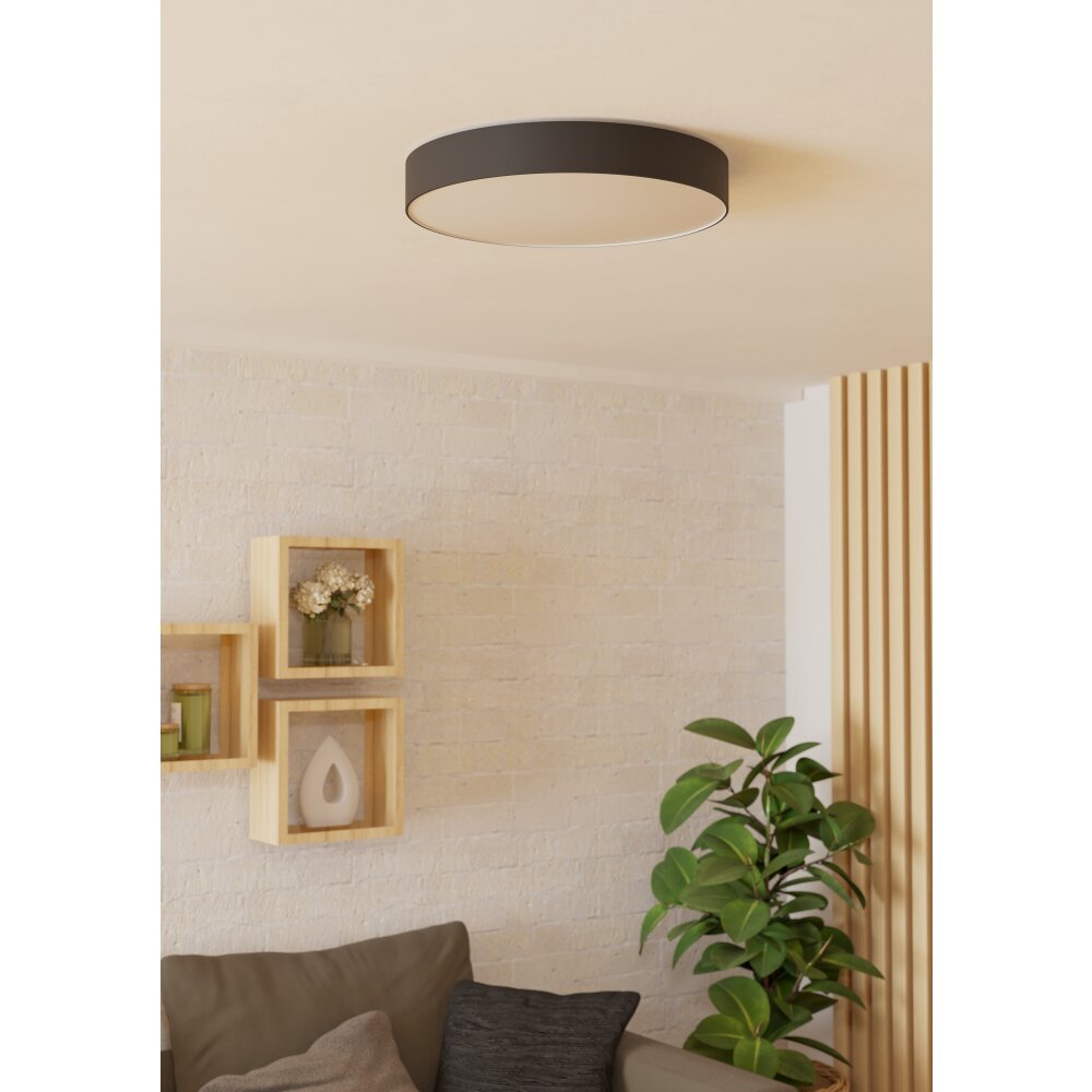 Illuminazione Eglo GALLIZZI-Z Plafoniera LED Nero, Cambia colore main product photo