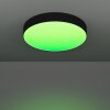 Illuminazione Eglo GALLIZZI-Z Plafoniera LED Nero, Cambia colore