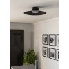 Illuminazione Eglo CONOMAVILLA-Z Plafoniera LED Nero, Cambia colore