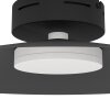 Illuminazione Eglo CONOMAVILLA-Z Plafoniera LED Nero, Cambia colore