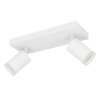 Illuminazione Eglo MELITELLO-Z Plafoniera, Faretto da soffitto LED Bianco, Cambia colore