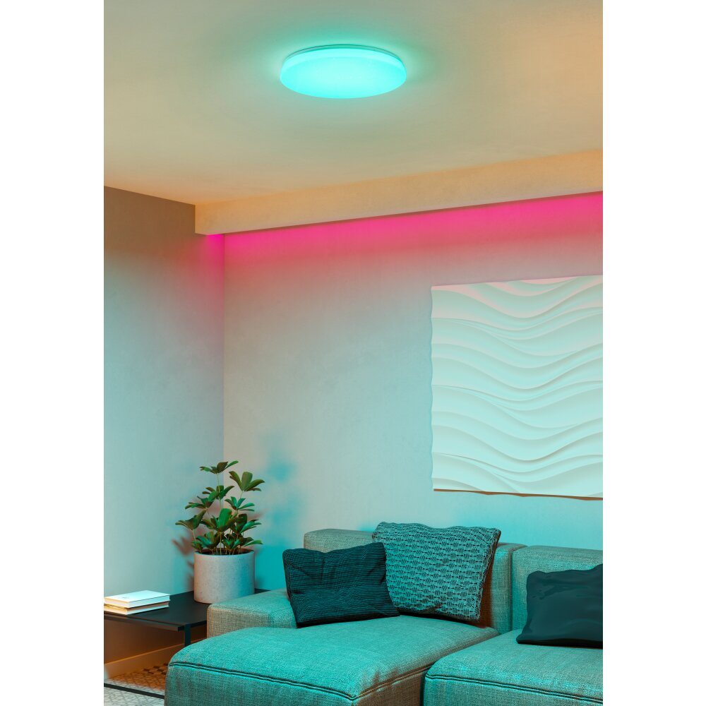 Illuminazione Eglo FRANIA-Z Plafoniera LED Bianco, Cambia colore main product photo