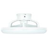 Illuminazione Eglo mit Lampada con ventilatore LED Nero, Bianco, Telecomando