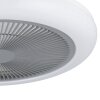 Illuminazione Eglo mit Lampada con ventilatore LED Grigio, Bianco, Telecomando