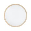 Illuminazione Eglo MUSURITA Plafoniera LED Aspetto del legno