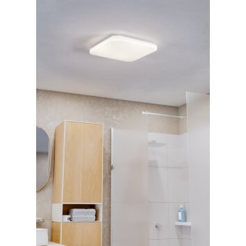 Illuminazione Eglo FRANIA-IP Plafoniera LED Bianco, Cambia colore