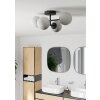 Illuminazione Eglo CASTROVIDO Plafoniera LED Nero