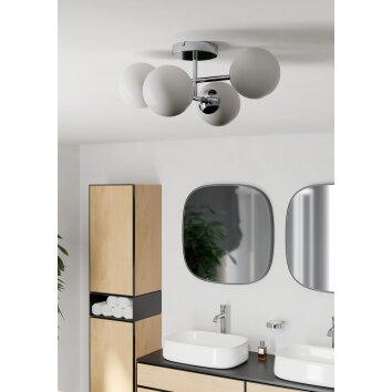Illuminazione Eglo CASTROVIDO Plafoniera LED Cromo