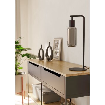 Illuminazione Eglo MAIONE Lampada da tavolo Nero