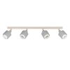 Illuminazione Eglo BELLIZZI Plafoniera, Faretto da soffitto Nichel opaco