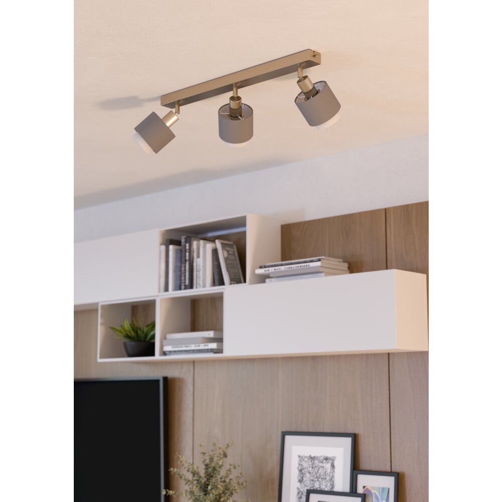 Illuminazione Eglo BELLIZZI Plafoniera, Faretto da soffitto Nichel opaco main product photo