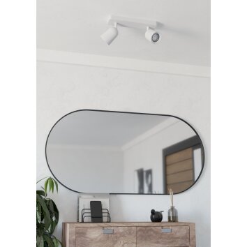Illuminazione Eglo CAMALDOLI Plafoniera, Faretto da soffitto Bianco
