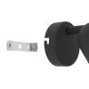 Illuminazione Eglo CAMALDOLI Faretto da soffitto, Applique Nero