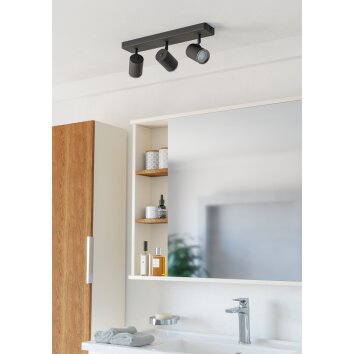 Illuminazione Eglo EGLO Plafoniera, Faretto da soffitto Nero