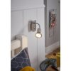 Illuminazione Eglo EGLO Lampade con presa elettrica LED Cromo, Nichel opaco