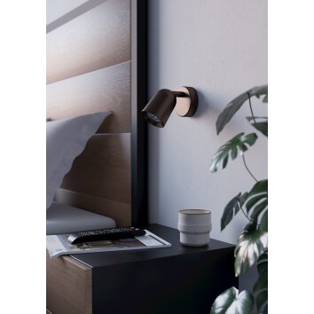 Illuminazione Eglo CAMALDOLI Faretto da soffitto, Applique Bronzo
