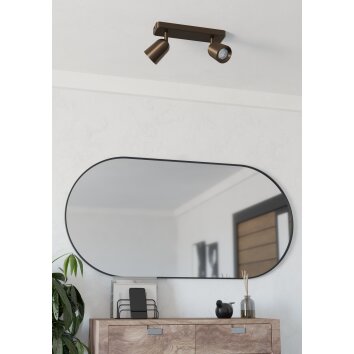 Illuminazione Eglo CAMALDOLI Plafoniera, Faretto da soffitto Bronzo