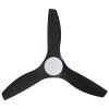 Illuminazione Eglo TUNITAS Lampada con ventilatore LED Nero, Telecomando, Cambia colore