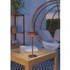 Illuminazione Eglo SIMERI Lampada da tavolo LED Arancione, Telecomando