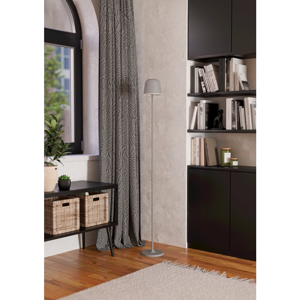 Illuminazione Eglo MANNERA-L Lampada da terra LED Grigio, Telecomando, Cambia colore main product photo