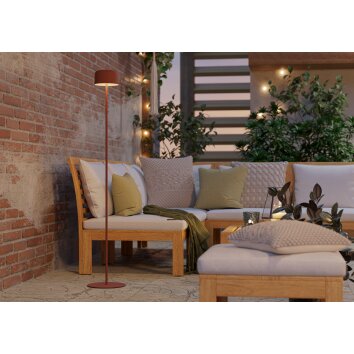 Illuminazione Eglo ROCCANOVA-L Lampada da terra LED Arancione