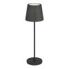 Illuminazione Eglo LEONERO Lampada da tavolo LED Nero, Telecomando
