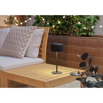 Illuminazione Eglo ROCCANOVA Lampada da tavolo LED Nero