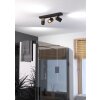 Illuminazione Eglo CONSUMA Plafoniera, Faretto da soffitto Marrone, Nero