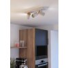 Illuminazione Eglo CONSUMA Plafoniera, Faretto da soffitto Marrone, Bianco