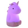 Illuminazione Eglo CASTELLINO Lampada da tavolo LED Fucsia, Telecomando, Cambia colore