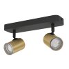 Illuminazione Eglo EGLO Plafoniera, Faretto da soffitto Ottone, Nero