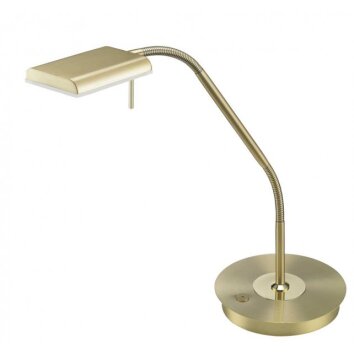 Sorpetaler Bergamo Lampada da tavolo LED Ottone, 1-Luce